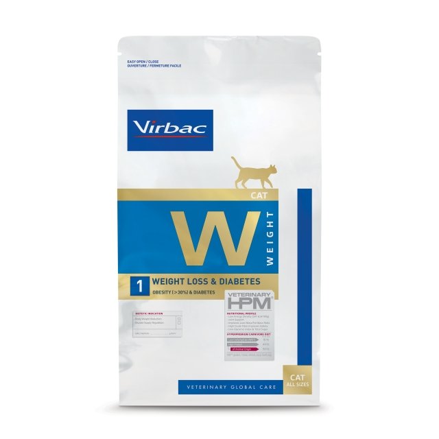 HPM Diet - Cat W1 Weight Loss & Diabetes